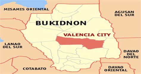valencia bukidnon map.